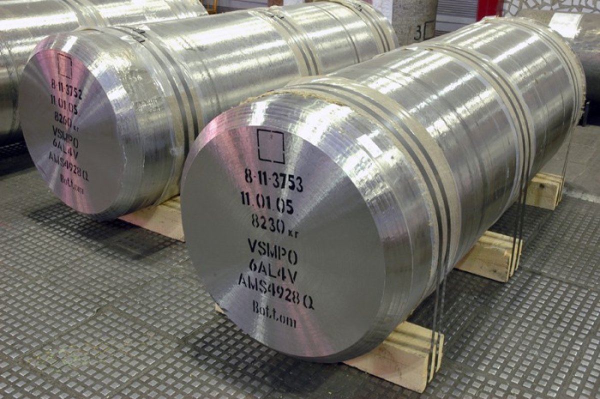 прутки из титана